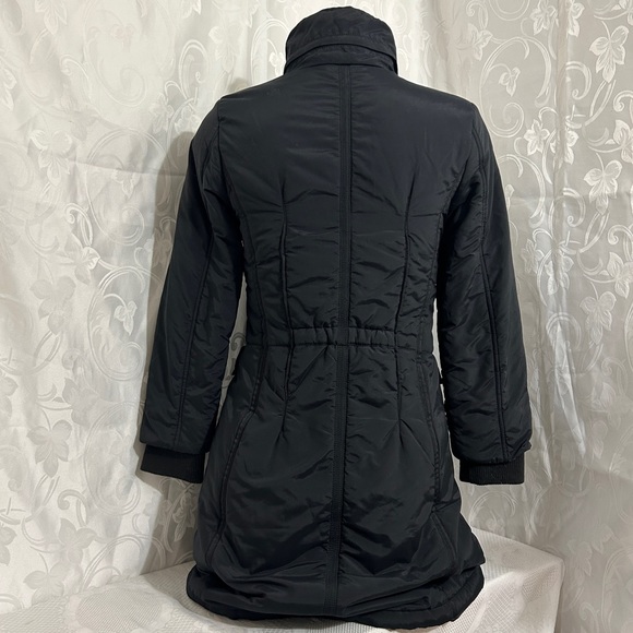 DKNY Black Waterproof Classic Parka Winter Jacket - Picture 8 of 10